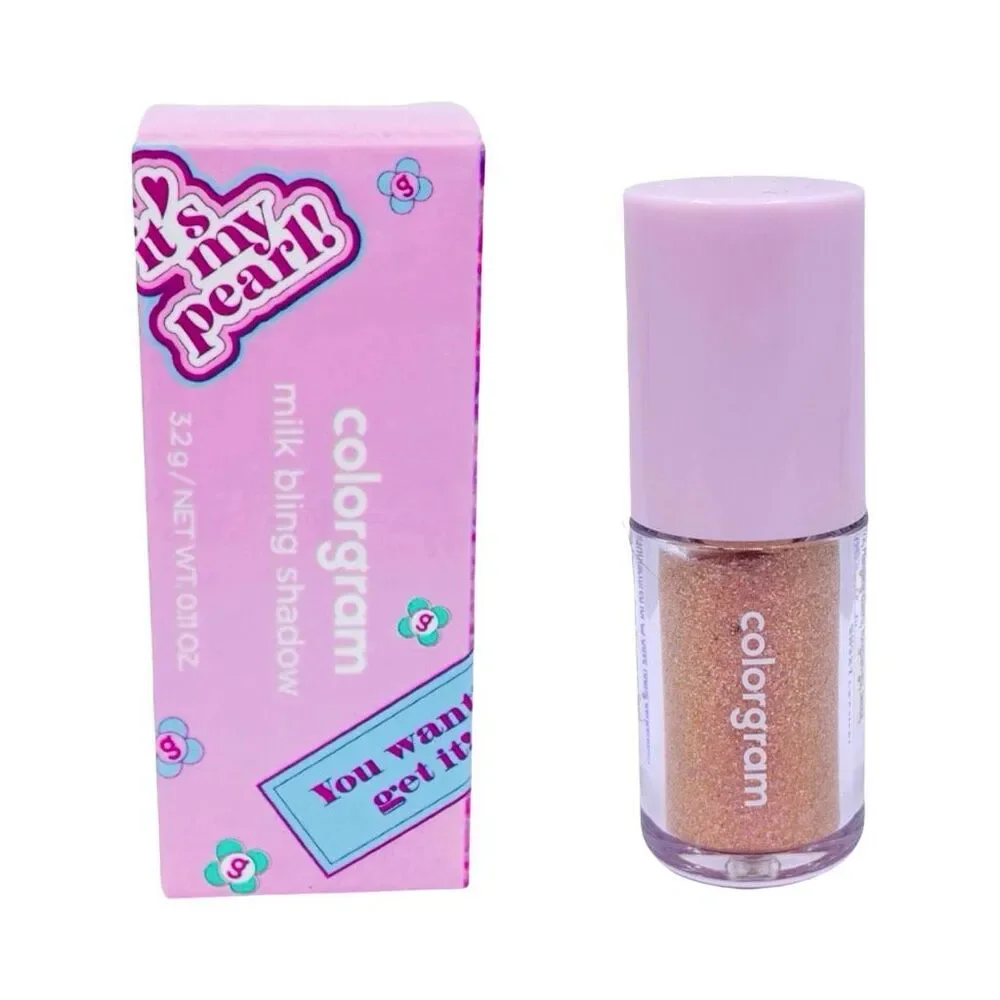 Colorgram Milk Bling Liquid Glitter Eyeshadow - 0.11 oz - 13 Spring Pink Ending